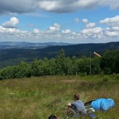 Rudnik Paragliding Fly, Przed startem.