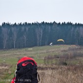 Mieroszów i Paralotnie 2014-11-23, Początki były całkiem luźne.