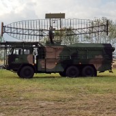 Gminny Piknik Lotniczy - goście z wojsk radiotechnicznych.