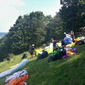 Srebrna Góra - Paragliding Fly, W oczekiwaniu na start