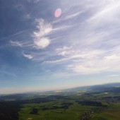 Cirrus nad Mieroszowem, Paraglieding Fly