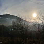 Bukowiec, Na patelni przed Unisławiem, widok na Bukowiec