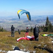 Kowary Wałowa Góra, Paragliding Fly Wałowa Góra - Rudnik - Lubawka