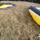 Mieroszów - grudniowe latanie, Paraglidning Fly