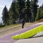 Cerna Hora Paragliding Fly