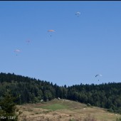 Paralotnie nad Mieroszowem