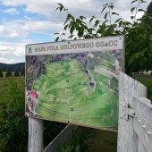 Lądowanie za Świdnicą na polu golfowym - bajka.