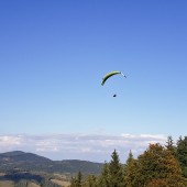 Andrzejówka - Klina Paragliding Fly, Makoś w akcji