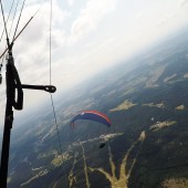 Wspólne latanie nad górką :)