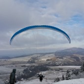 Zimowy Klin-Andrzejówka Paragliding Fly, Pierwsze starty