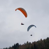 Monte Muero - zabawa na silnym wietrze