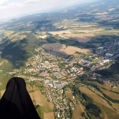 Cerna Hora Paragliding Fly