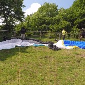 Srebrna Góra - burzowo i deszczowo, Paragliding Fly