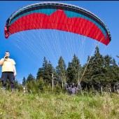 Czerna Hora, Paragliding Fly