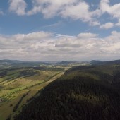 Andrzejówka - Paragliding Fly, Na wysokości Górnej Głuszycy w kierunku Nowej Rudy