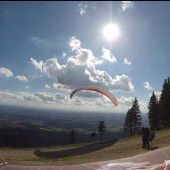 Cerna Hora Paragliding Fly, Magia Chmur