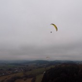 Kudowa Paragliding FLy, Grudniowe latanie ... do zmroku.