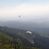 Cerna Hora - Paragliding Fly, W powietrzu ...