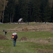 Mieroszów jesienny, latanie na Mieroszowie