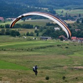 Mieroszów koniec czerwca., Latanie i ćwiczenia w Mieroszowie.