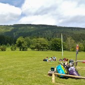 Cerna Hora Paragliding Fly, Międzylądowanie na oficjalnym