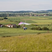 Czescy lotniarze na Łysajce w Bielawie