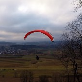 Kudowa Paragliding FLy, Grudniowe latanie ... do zmroku.