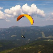 Cerna Hora - Paragliding Fly, Efendi w swoim pierwszym kokonie.