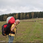 Mieroszów jesienny, latanie na Mieroszowie