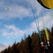 Kudowa Paragliding FLy, Grudniowe latanie ... do zmroku.