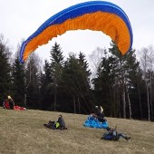 Lany poniedziałek w Mieroszowie, Paragliding Fly