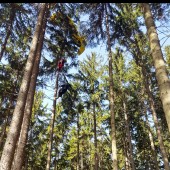 Mieroszów Paragliding Zonk, Na początek sezonu, ćwiczenia z GOPR'em