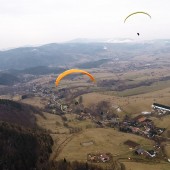 Grzmiąca - Paragliding Fly, Głuszyca - Grzmiąca - paralotnie