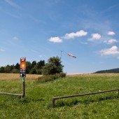 Cerna Hora lipiec 2014, Widok z oficjalnego lądowiska.