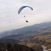 Grzmiąca - Paragliding Fly, Głuszyca - Grzmiąca - paralotnie