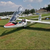 Opolska edycja obozu szybowcowego LOTEK, w oczekiwaniu na start