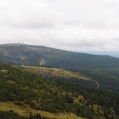 W stronę Białego Jaru, a na horyzoncie Słonecznik i Smogornia / Stribrny hrbet