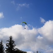 Andrzejówka - Klina Paragliding Fly, Makoś w akcji