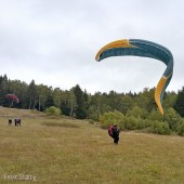 Jesienny Mieroszów Paragliding fly, Zapowiada się dobrze.