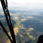 Cerna Hora Paragliding Fly