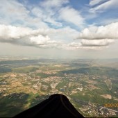 Rudnik - Śnieżka - Rudnik - Bielawa, fot. Narcin Białobłocki, paraglidingfly