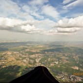 Rudnik - Śnieżka - Rudnik - Bielawa, fot. Narcin Białobłocki, paraglidingfly